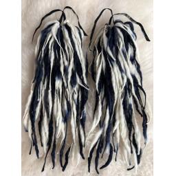 Zebra dread wool off head.jpg